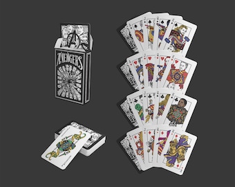 Avengers Playing Card