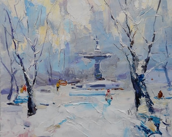 大きな絵画風景画キャンバス油絵オリジナル印象派 - Etsy 日本