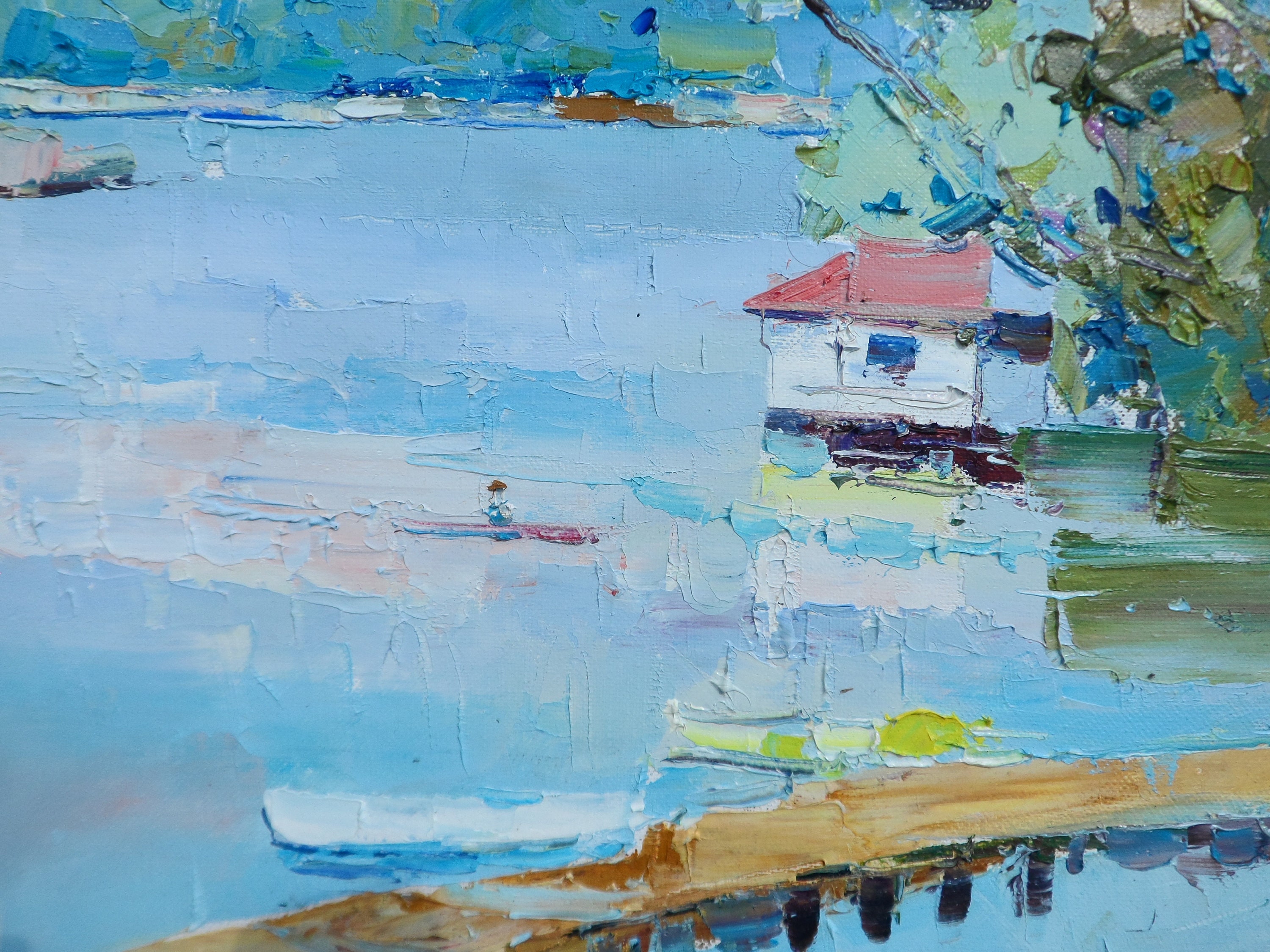 Decor art Painting for the kitchen Modern art Original oil Etsy