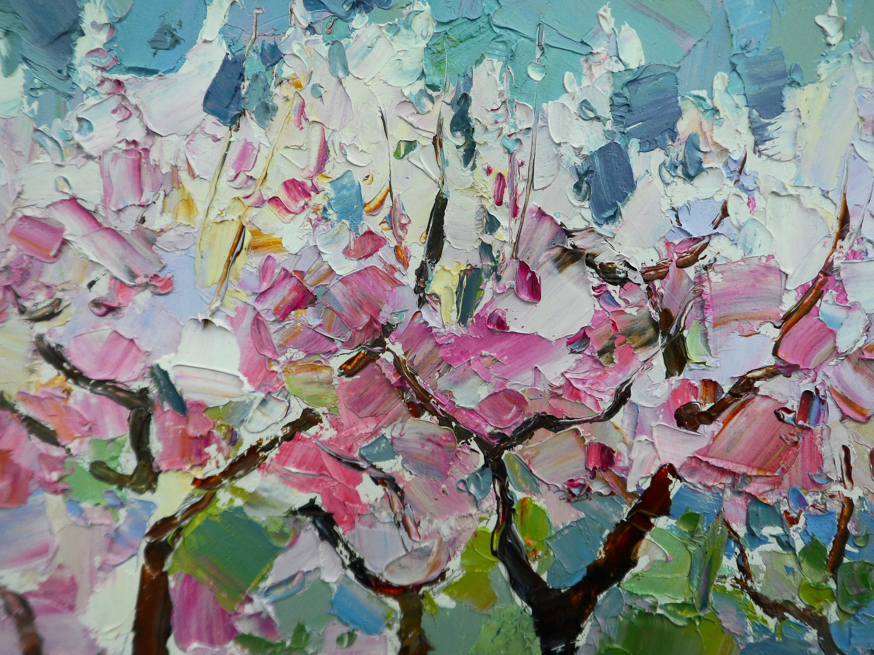 Original oil painting Oil on cardboard Fine art painting Etsy