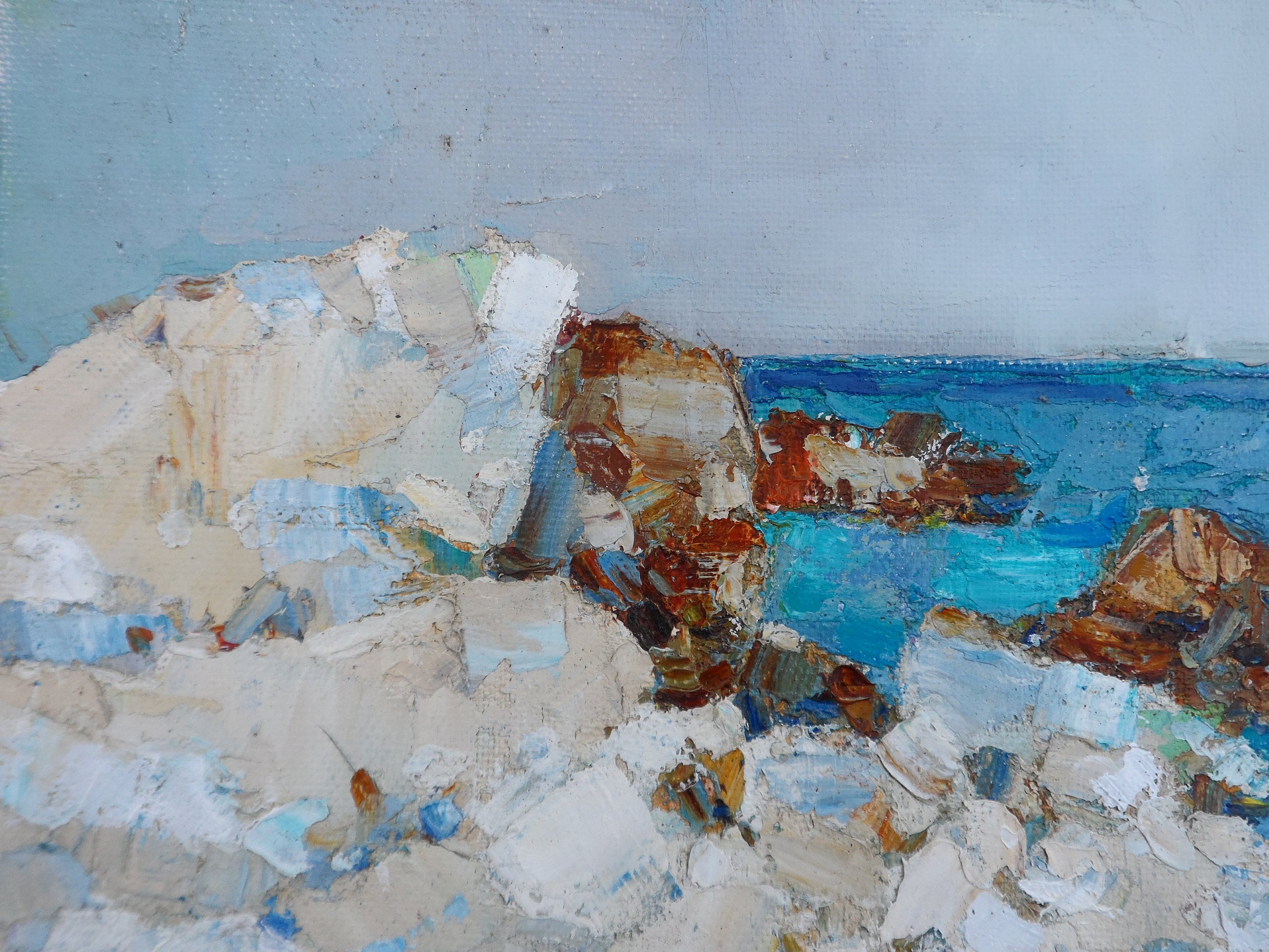 Seascape Original oil painting Oil on canvas Sea Fine art | Etsy