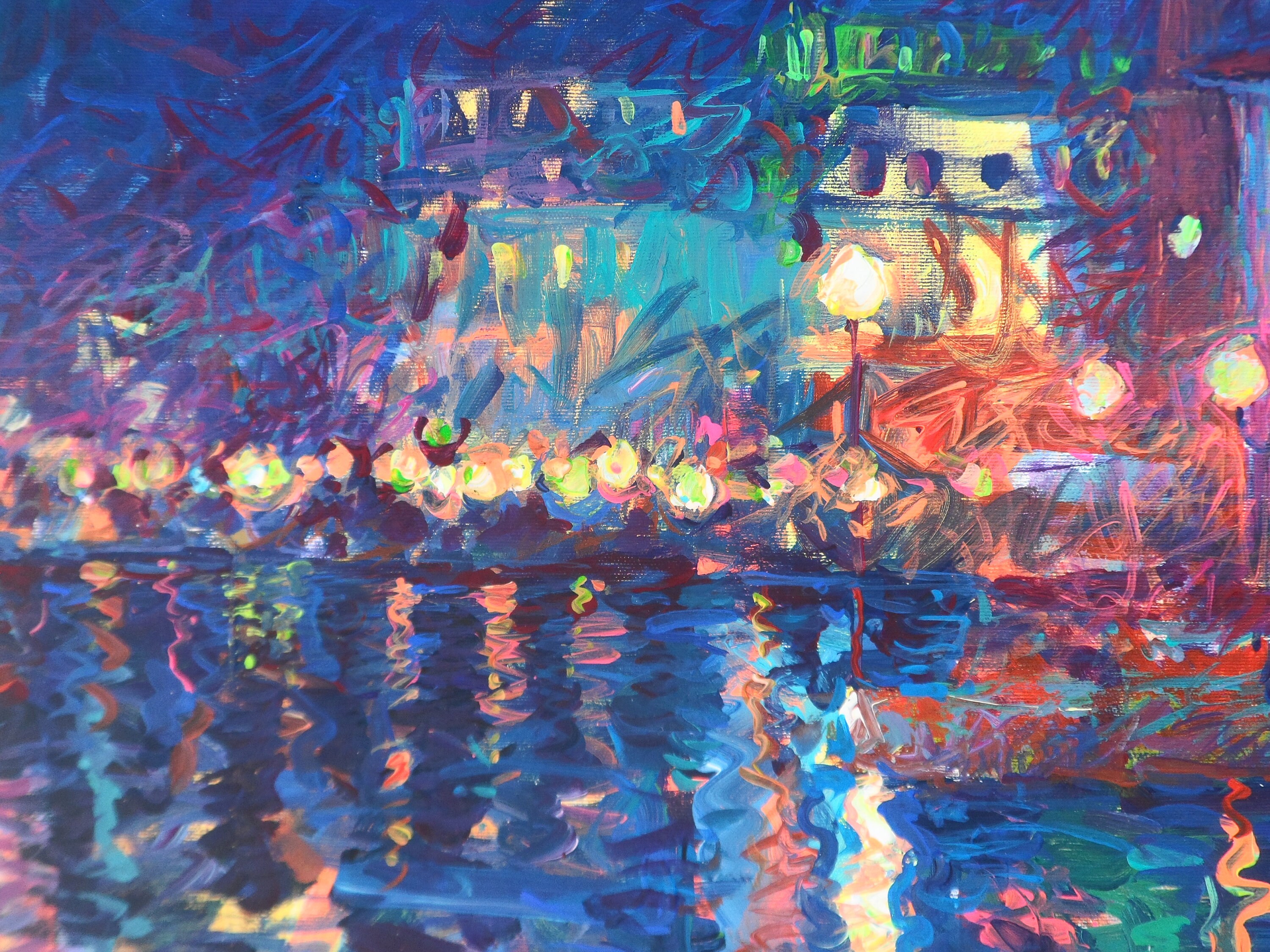 Original acrylic painting on canvas Fine art painting by Etsy