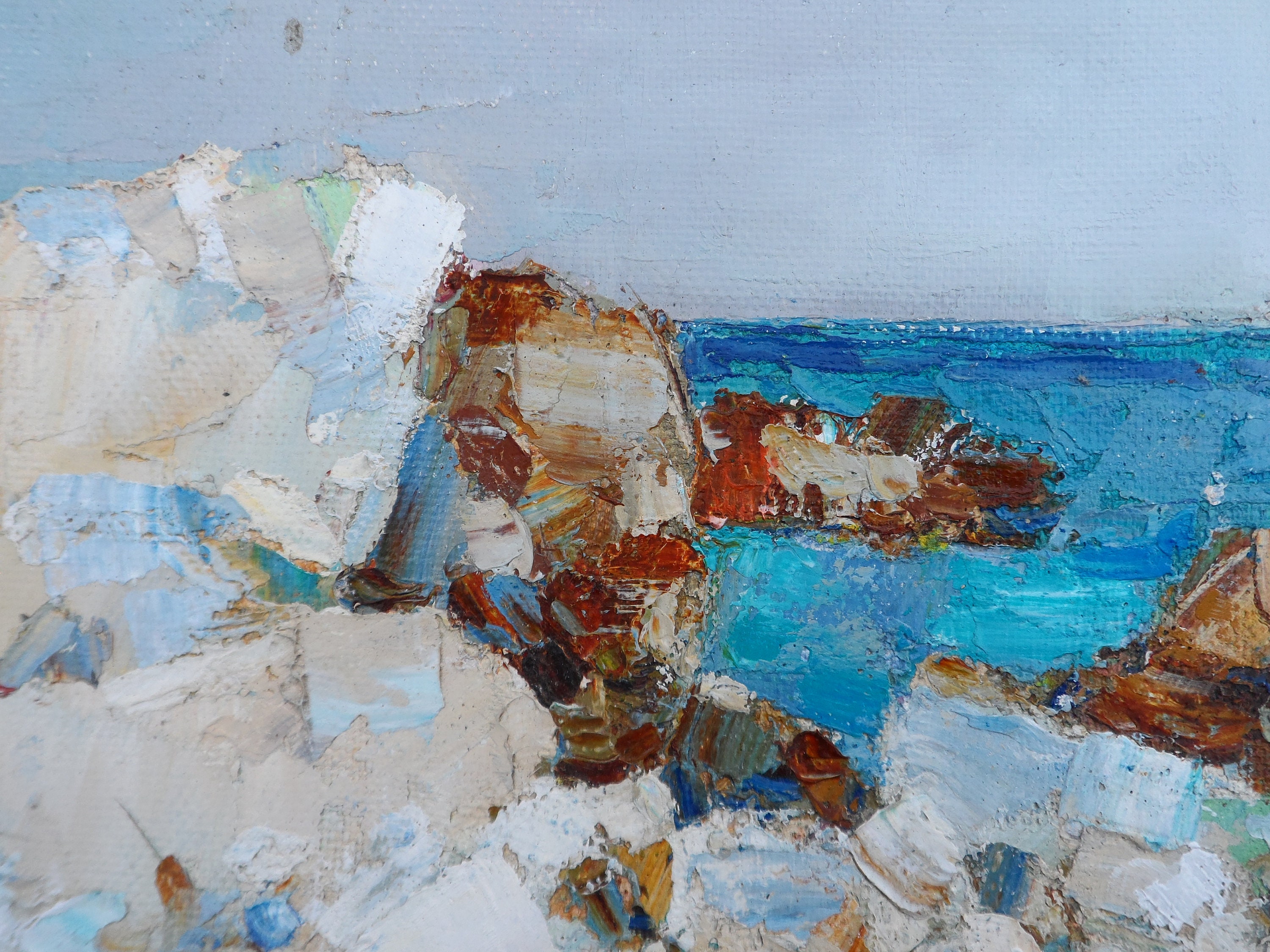 Seascape Original oil painting Oil on canvas Sea Fine art | Etsy