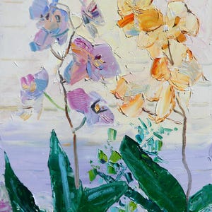 Fiori Natura morta Pittura Primavera Pittura a olio originale Belle arti Impressionismo