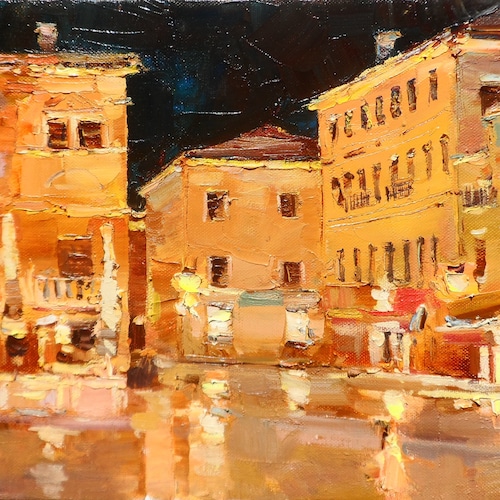 スイスの山の油絵：印象派の風景画、2024年 - Etsy 日本