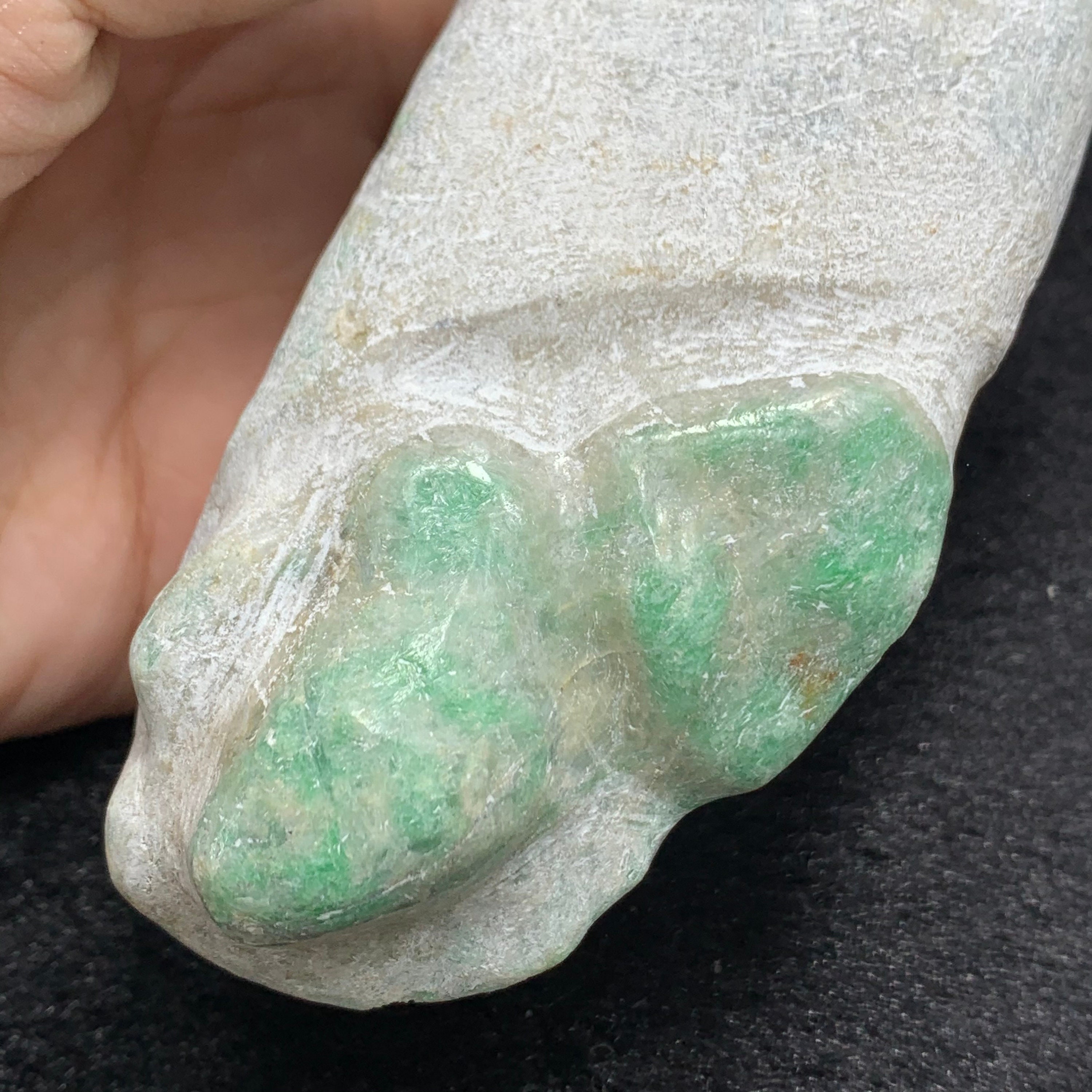 Rare Jadeite Boulder Rough Raw Cut Natural Form A TyPe Etsy