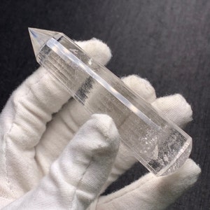 18 sided Vogel Style clear Quartz crystal point crystal healing