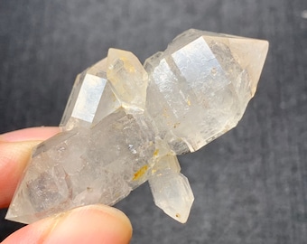 Spécimen de quartz diamant naturel Herkimer
