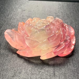 Natural colorful fluorite quartz prony flower quartz crystal