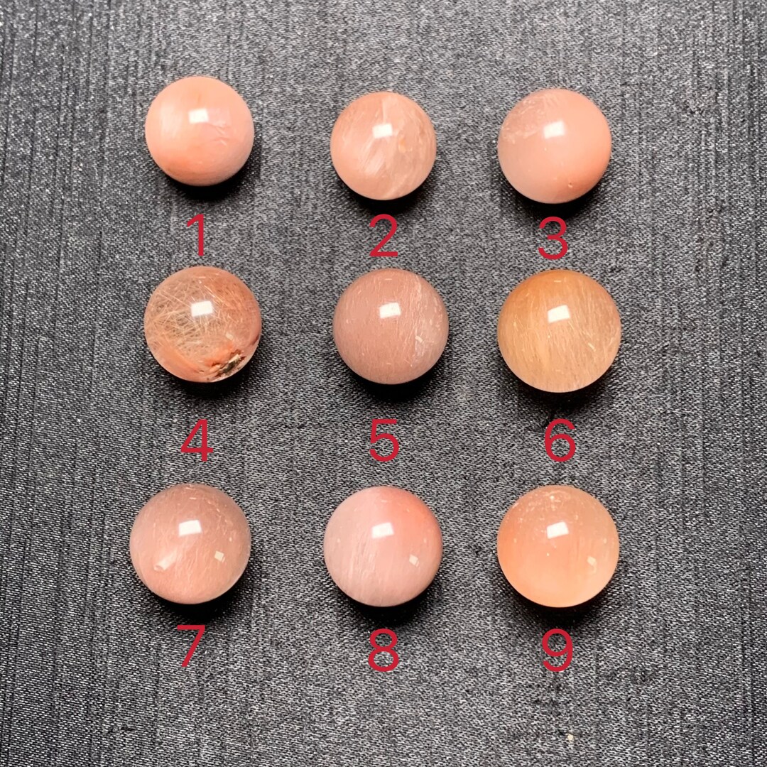 Natural Clear Pink Hair Rutilated Quartz Crystal Sphere - Etsy