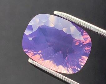 ラベンダークォーツクリスタル：ブラジル産ファセットヒーリングストーン