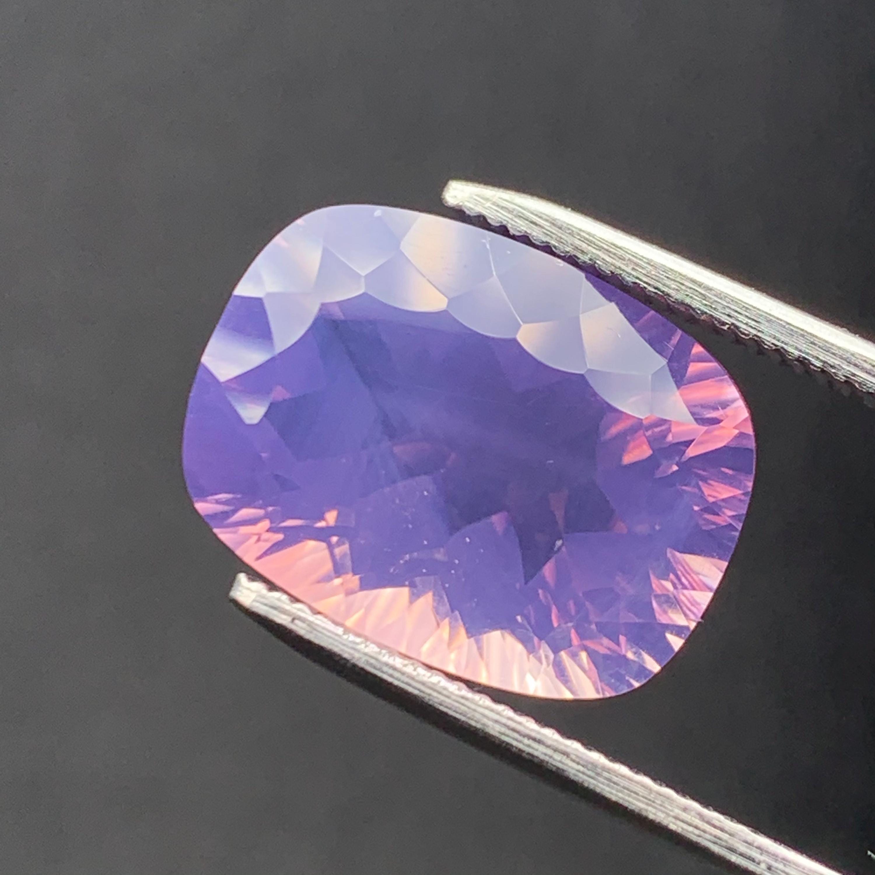 Lavender Quartz Crystal: Faceted Healing Stone From Brazil - Etsy
