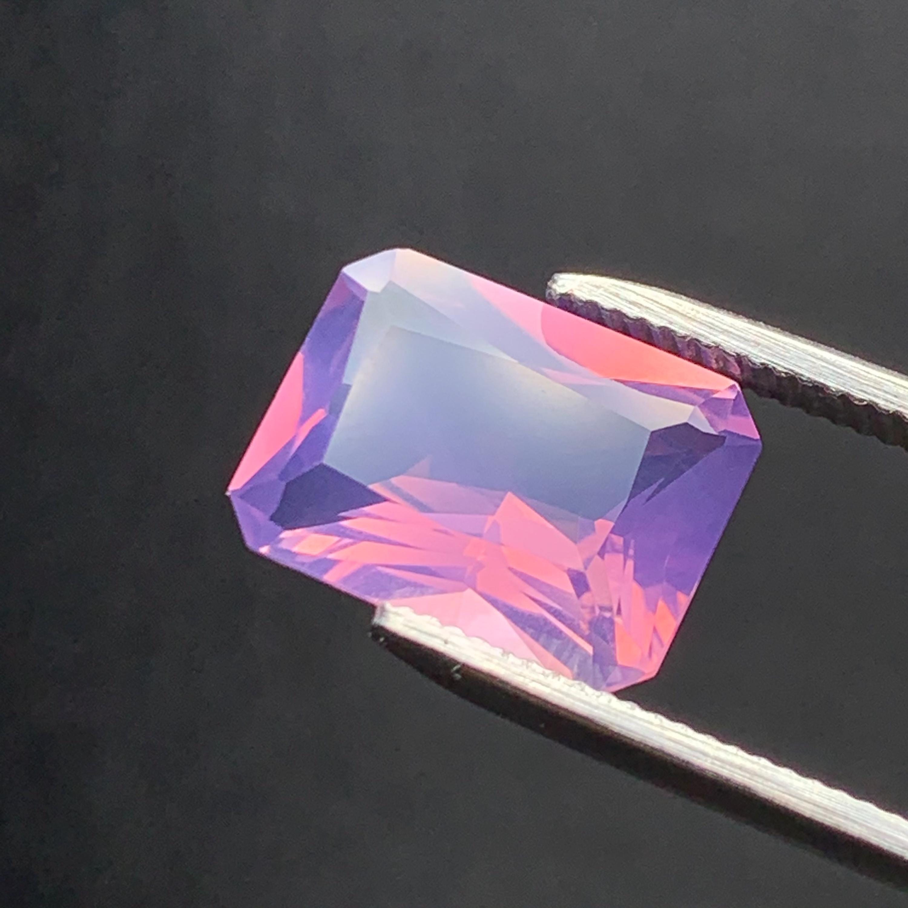 Lavender Quartz Crystal: Faceted Healing Stone From Brazil - Etsy