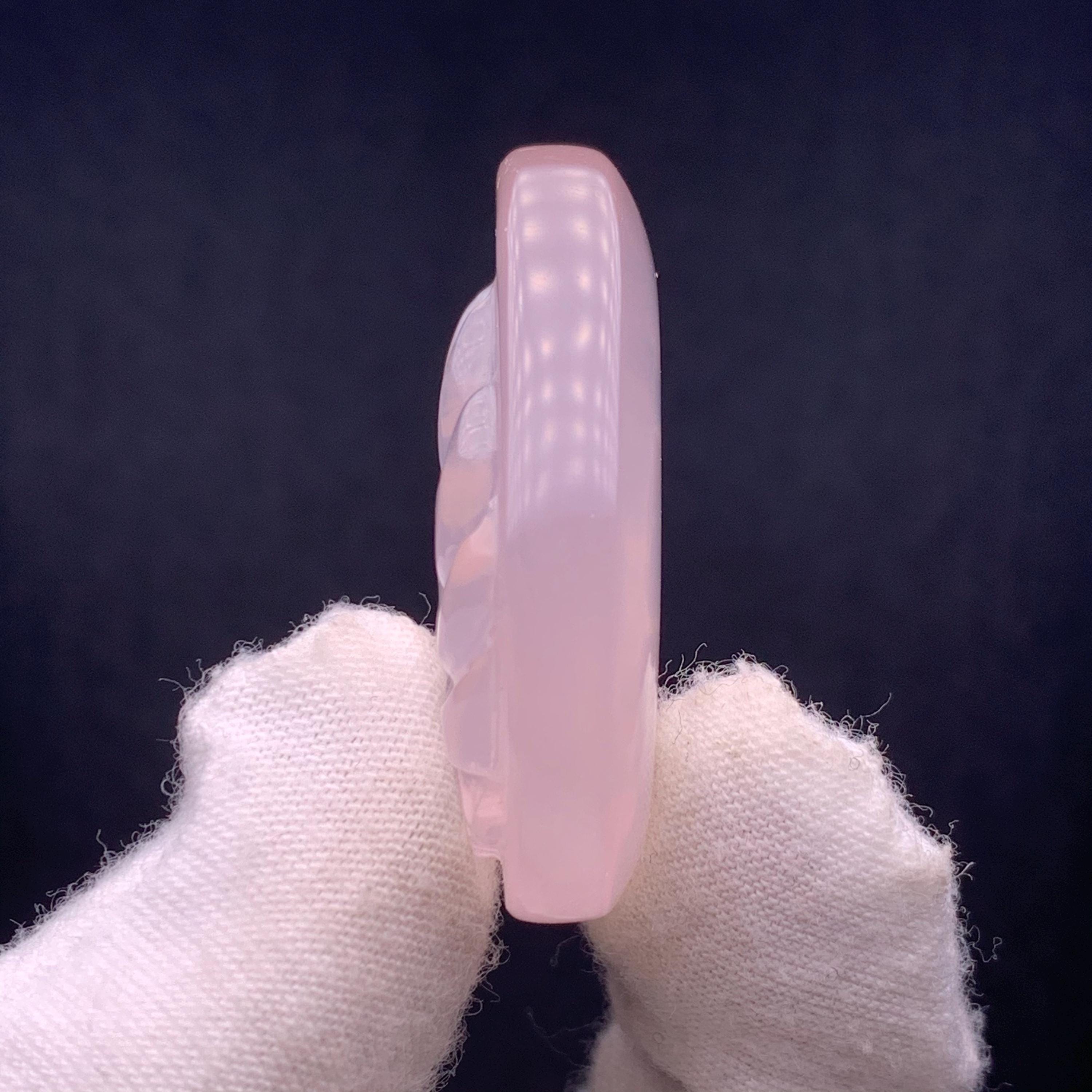 天然ローズクォーツ九尾狐水晶 - Etsy 日本