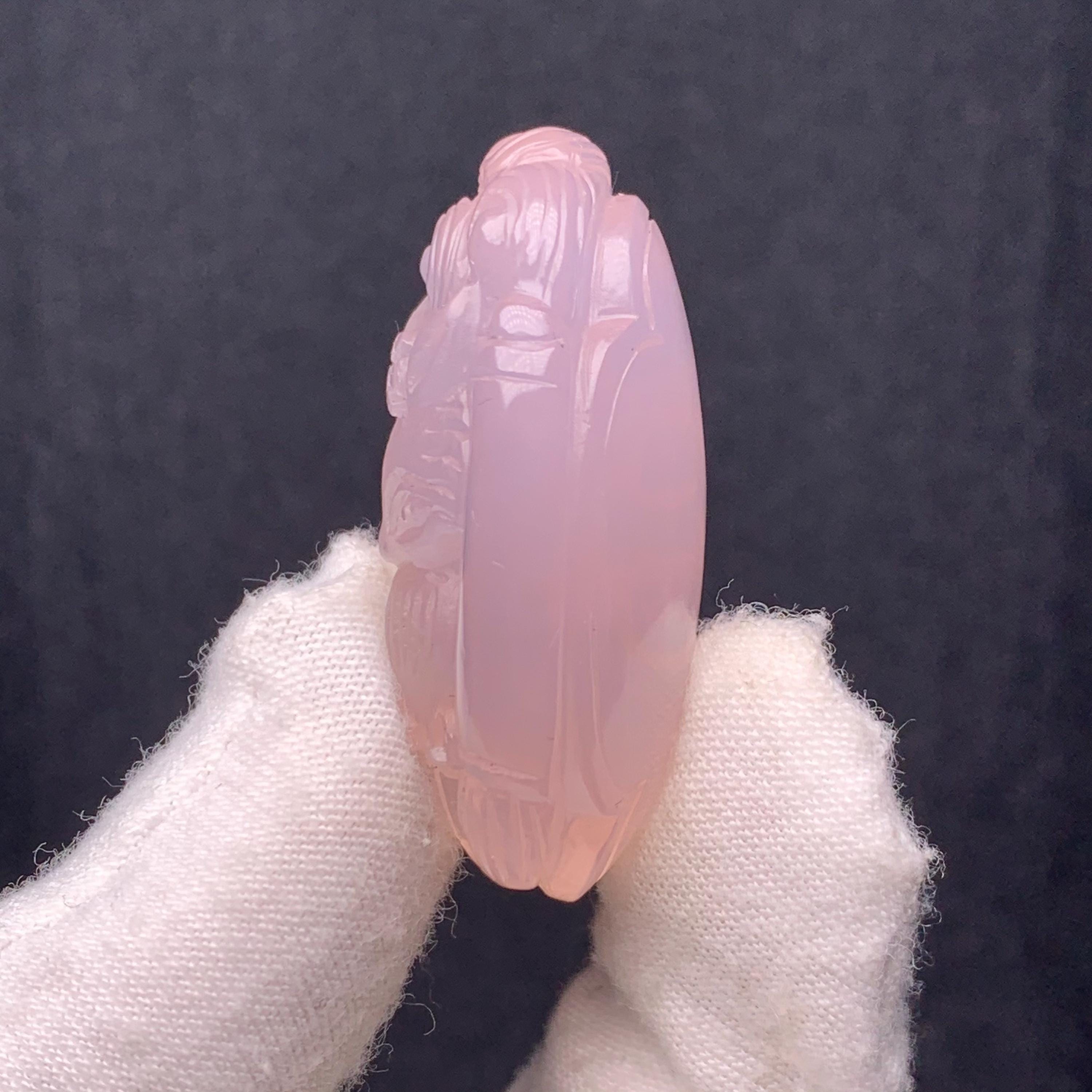 天然ローズクォーツ九尾狐水晶 - Etsy 日本