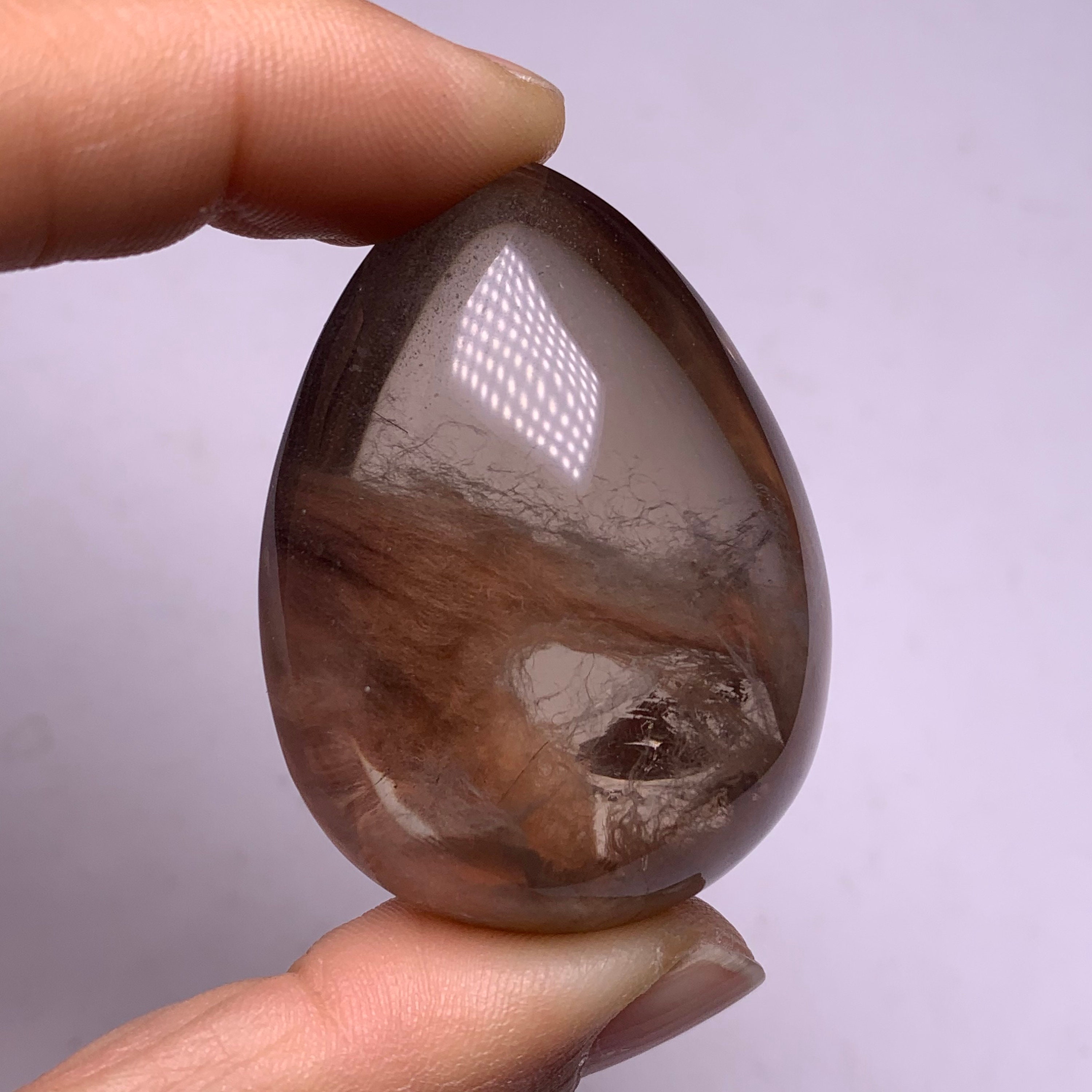 42.6gram Natural Red Rabbit Hair Rutilated Quartz Crystal - Etsy