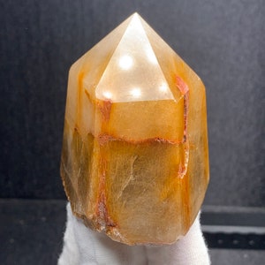 Natürlicher Amphibole Quarz Rutilquarz Turm