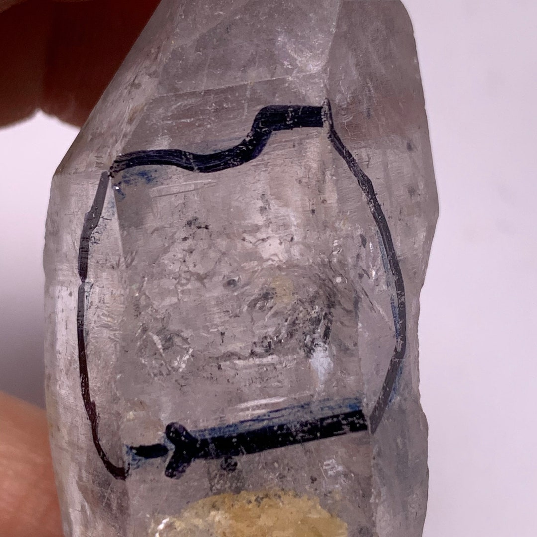 Quartz Falling 50 Gram Natural Mobile Water Bubble & Falling Sand Enhydro Quartz ...