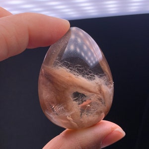 42.6gram Natural Red Rabbit Hair Rutilated Quartz Crystal Pendant - Etsy