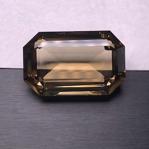 Natural citrine quartz faceted quartz crystal