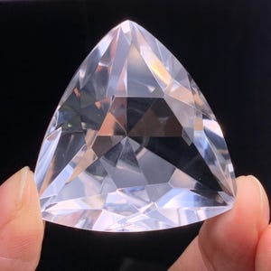 Natural clear Quartz  Crystal 3D  Star of David &flower of life  loose gemstone pendant