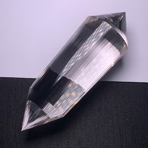 Natural 64sided Vogel Style quartz Natural Clear Crystal DT POINT healing