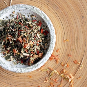 GODDESS Smudge Incense | Divine Feminine Smudging Herbs, Jasmine Sweetgrass Cinnamon Hibiscus Passionflower, Cleansing & Ritual Smudge Blend