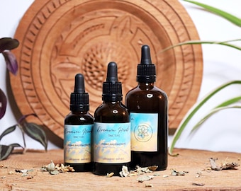 Mexican DREAM HERB TINCTURE | Organic Pure Calea Zacatechichi, Aztec Dream Grass Ultrasonic Extract, Lucid Dreaming, Third Eye Pineal Gland