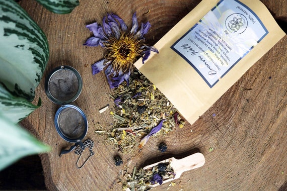 Lucid Dreaming Herbal Tea | Blue Lotus, Mugwort, Damiana Blend