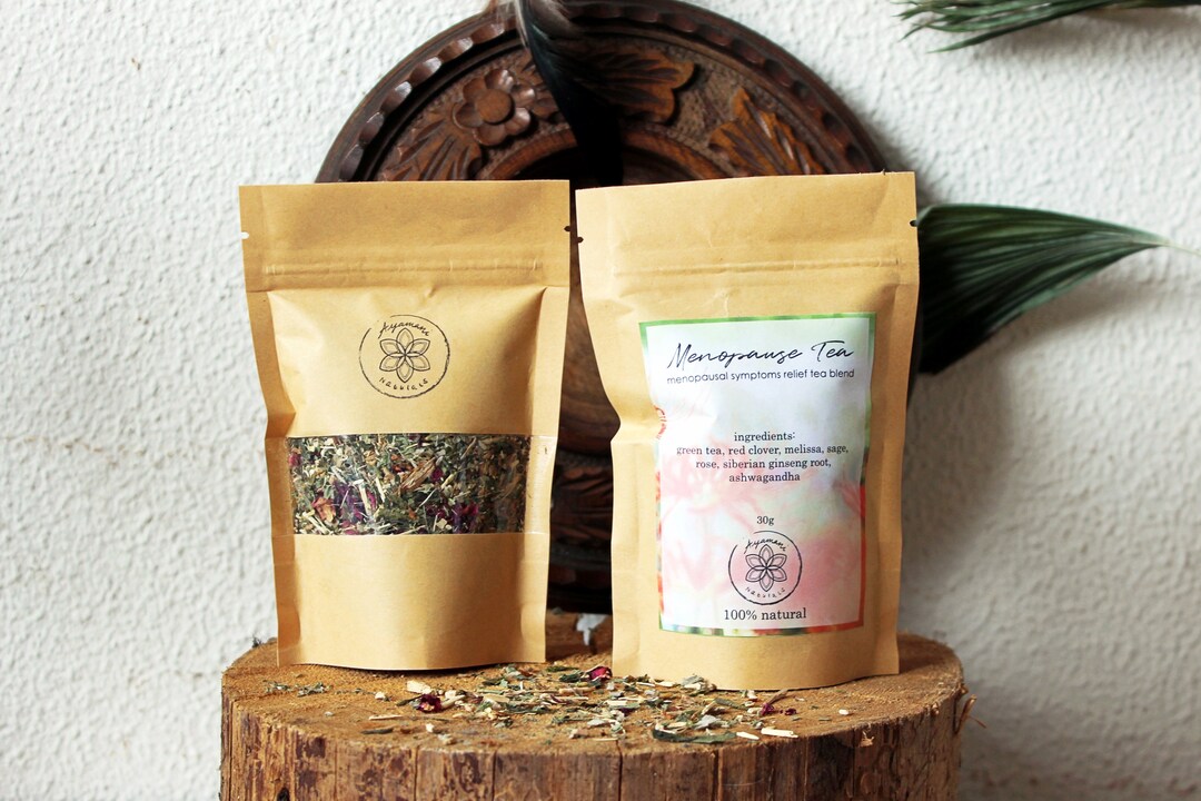 Menopause Tea Green Tea Blend for Menopause Relief, Relieving Herbal