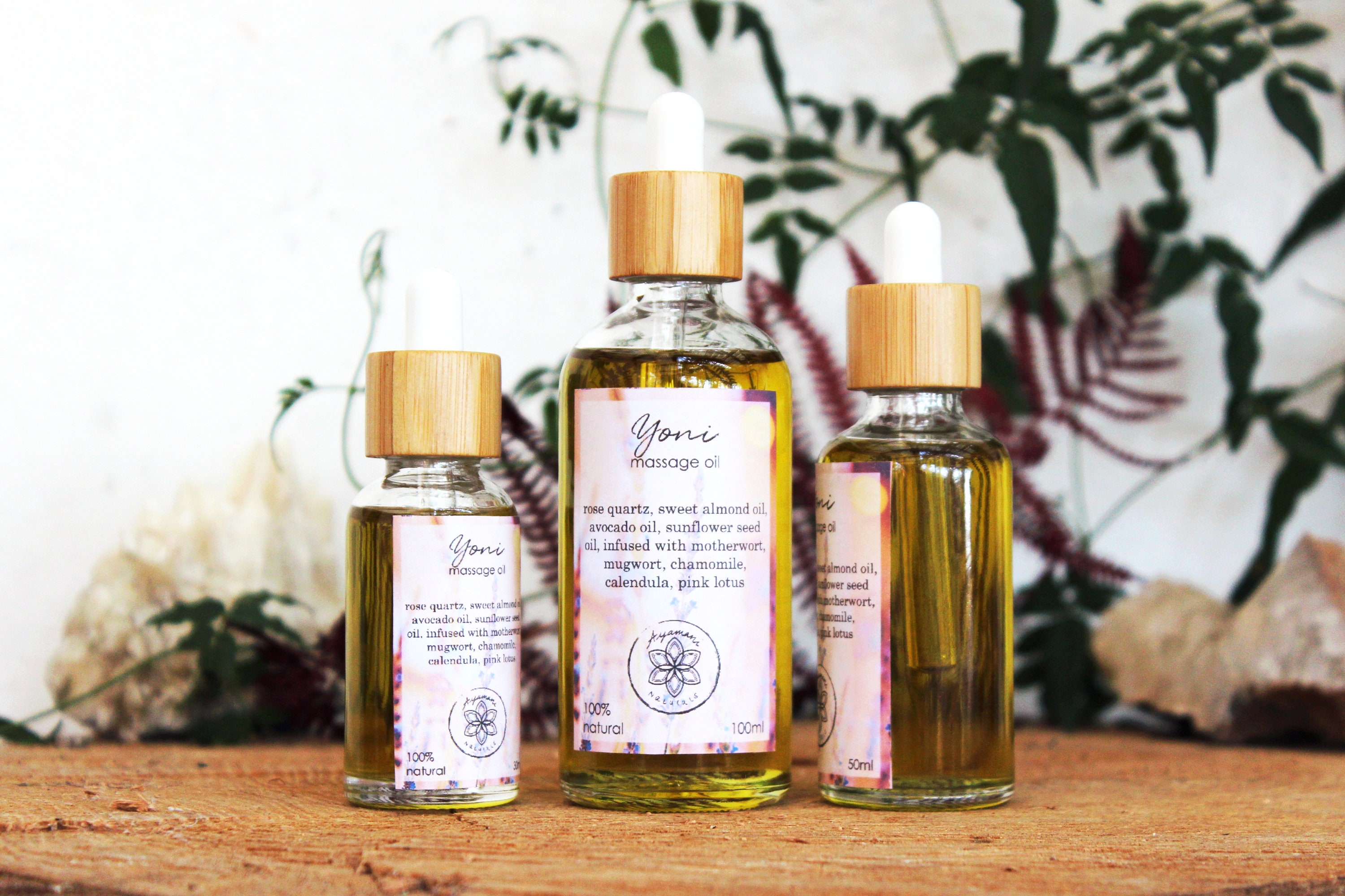 rose-quartz-yoni-massage-oil-unscented-herbal-infusion-etsy