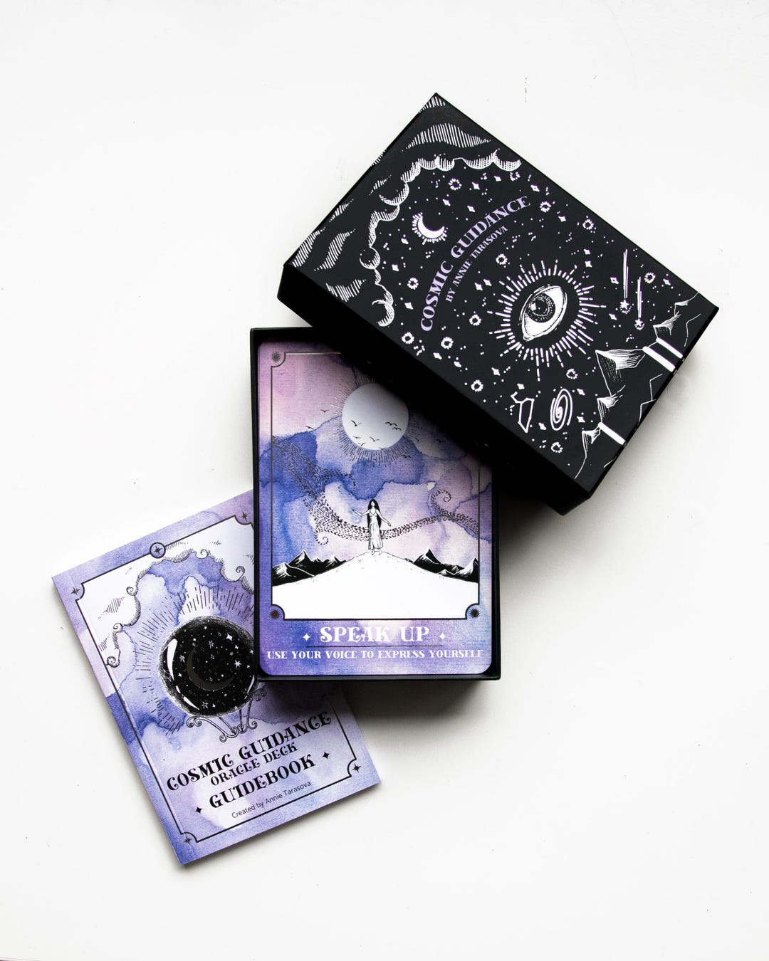 Cosmic Guidance Oracle Deck: Intuitive Divination Cards With Silver ...
