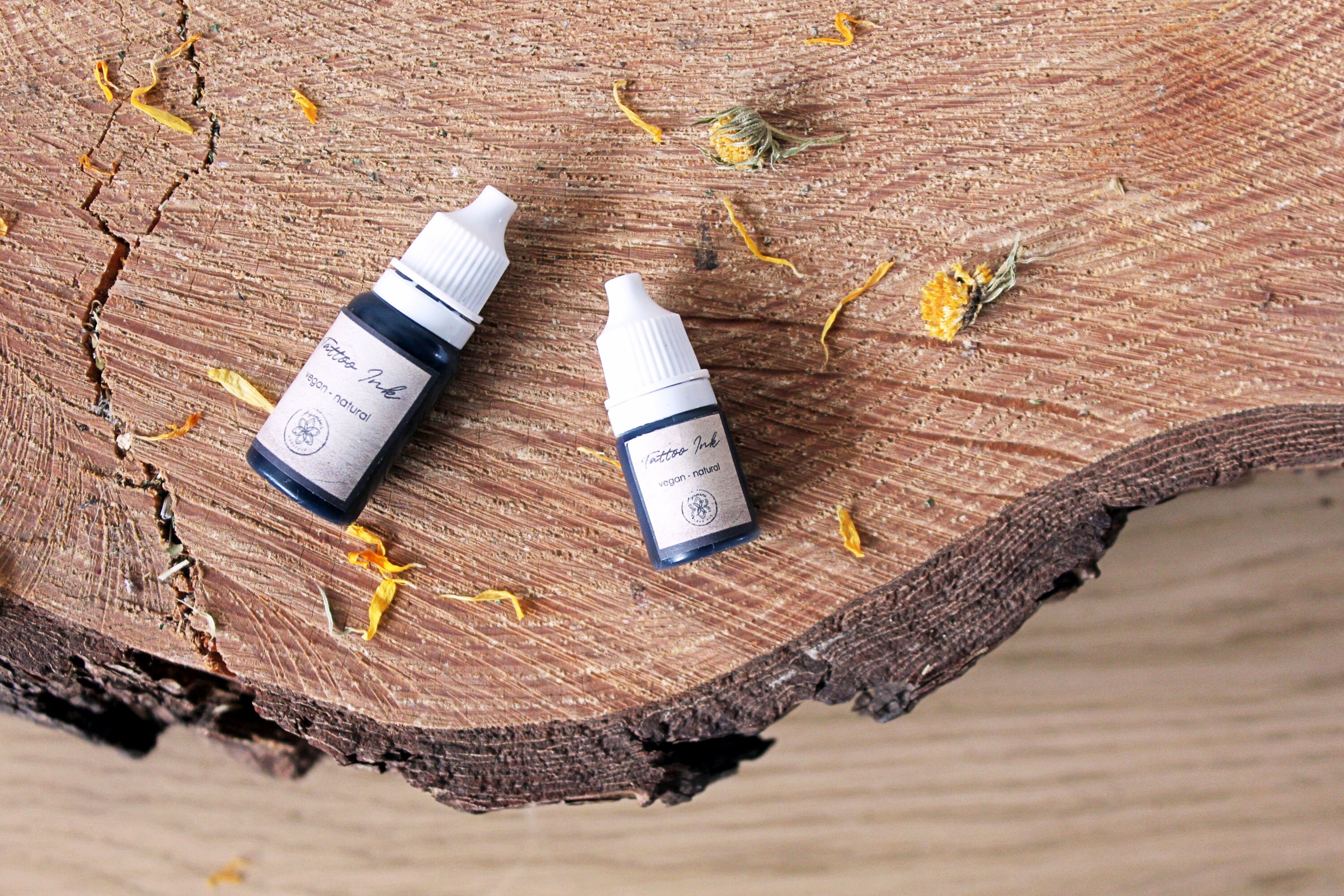 Black Tattoo Ink Vegan Natural Nontoxic Organic Ink 5ml and Etsy Canada