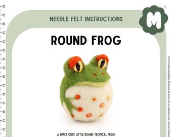 Runde Frosch Anleitung PDF