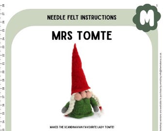Frau Tomte Anweisungen (PDF)