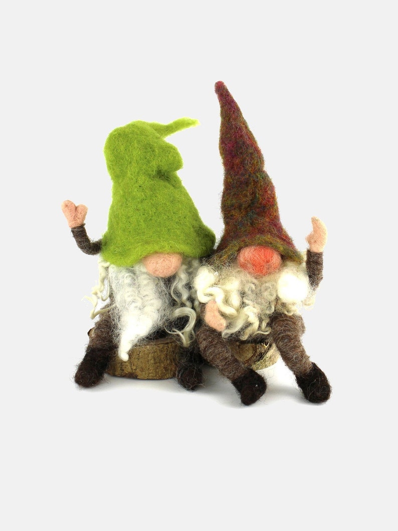 Gnome Tomte Needle Felt Kit by The Makerss