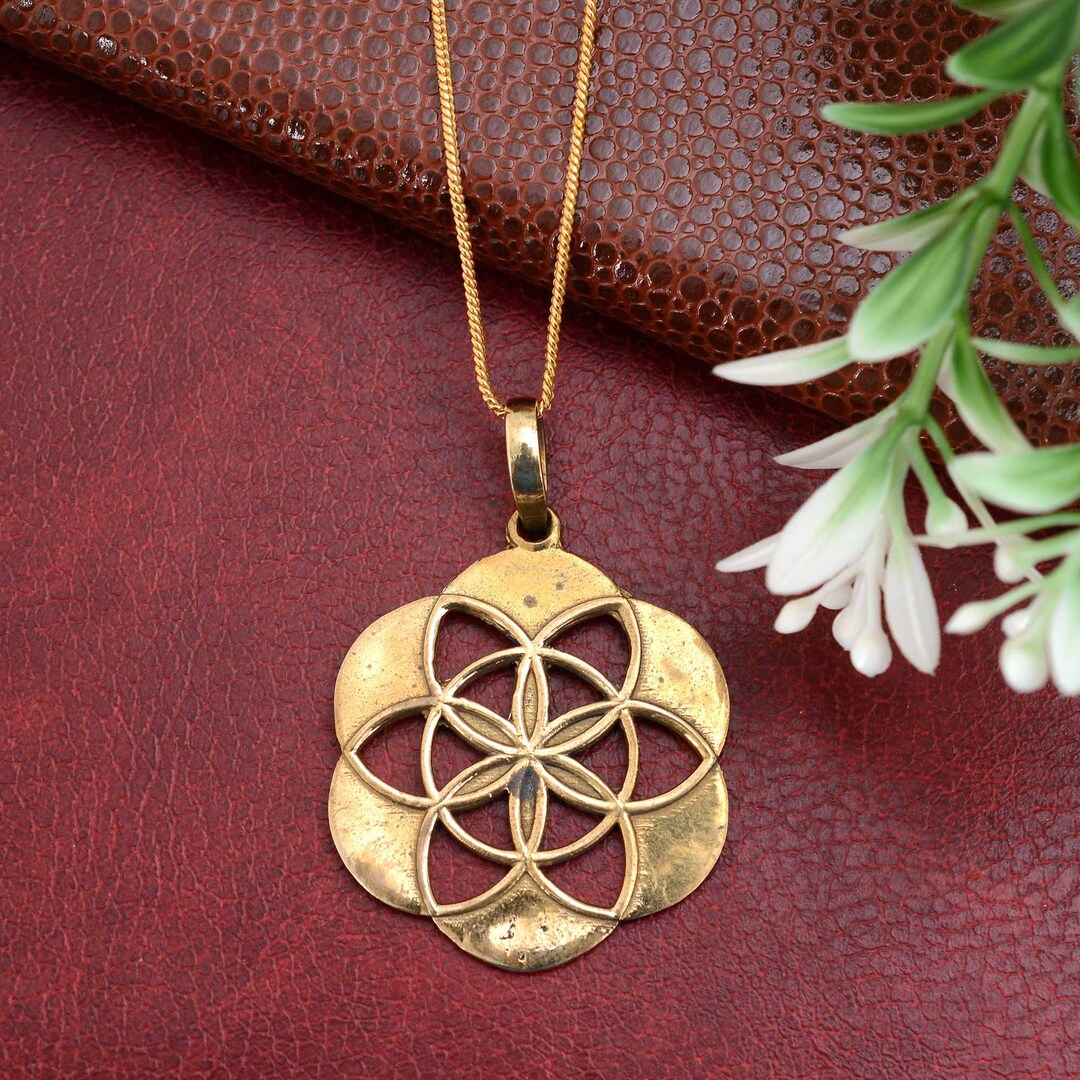 Pendentif Sri Yantra Argent 925 Géométrie Sacrée 4g