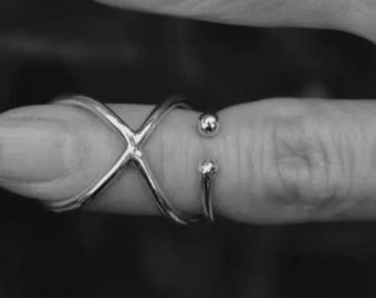 Arthritis Finger Schiene Ring, Schwan Hals Schiene Ring, Hyperexpression Stützring, Einstellbare Daumen Gelenk Ring, EDS Finger Brace Schmuck