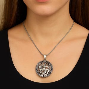 Lord Shiva Om Pendant Necklace, Trishul Mahadev Jewelry, Handmade Hindu Spiritual Amulet