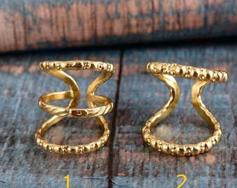 Trigger Finger Rings, Arthritis Ring, Mallet Finger Rings, EDS Finger Splint Rings, Adjustable Arthritis Rings, 18k Gold Rings, Valentine