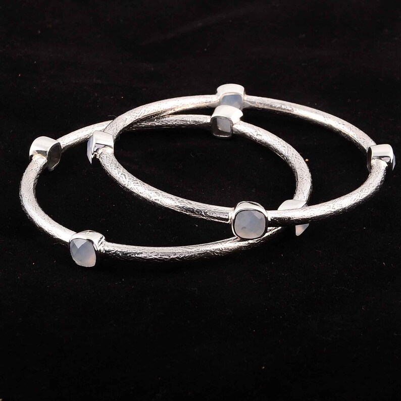 Wow Bangle 925 Silver Bangle Vintage Bangle Statement Bangle Moonstone Bangle Gemstone Bangle