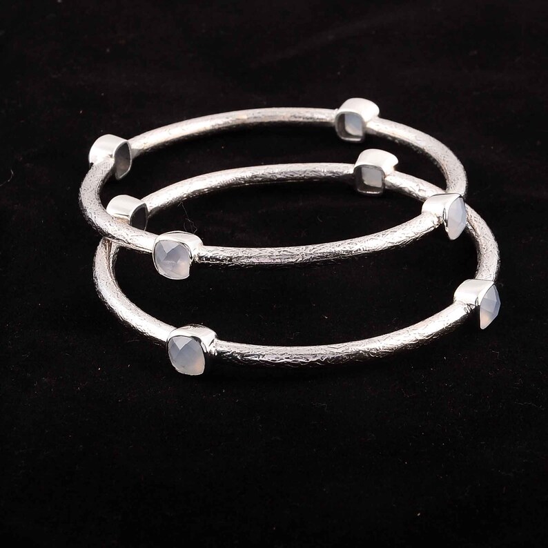 Wow Bangle 925 Silver Bangle Vintage Bangle Statement Bangle Moonstone Bangle Gemstone Bangle