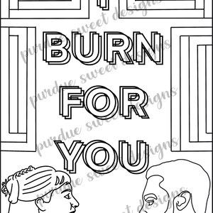 4 Bridgerton theme coloring pages | Etsy