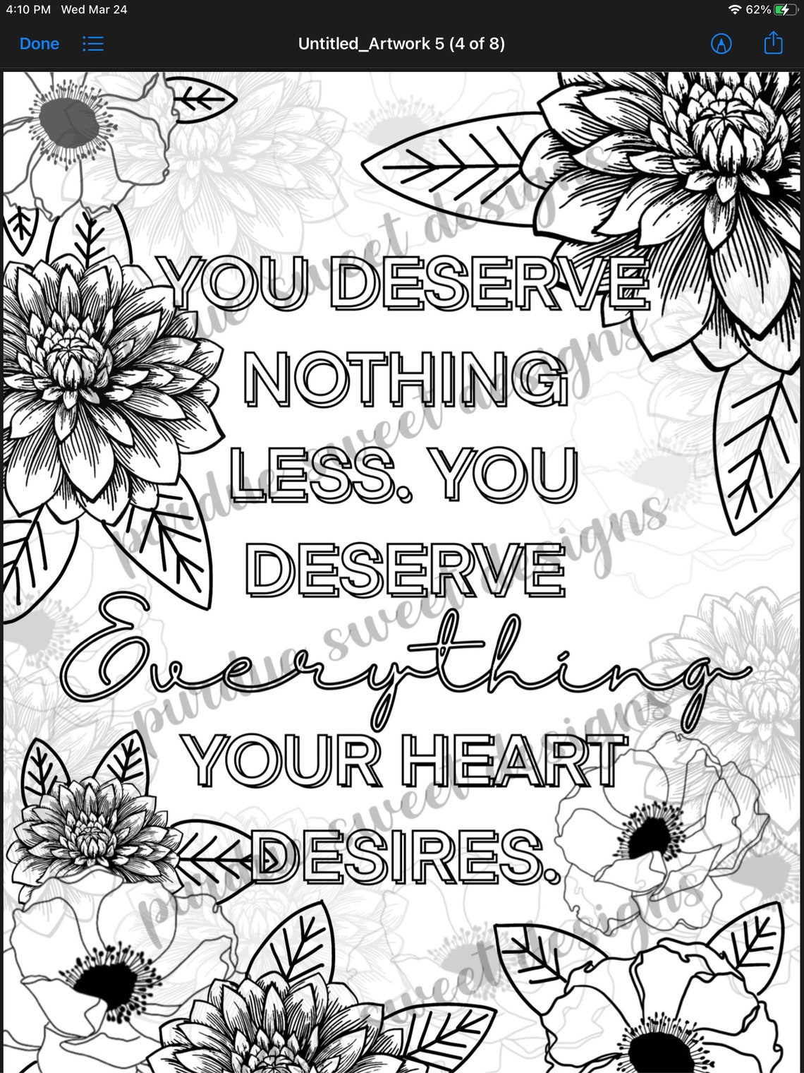 4 Bridgerton theme coloring pages | Etsy