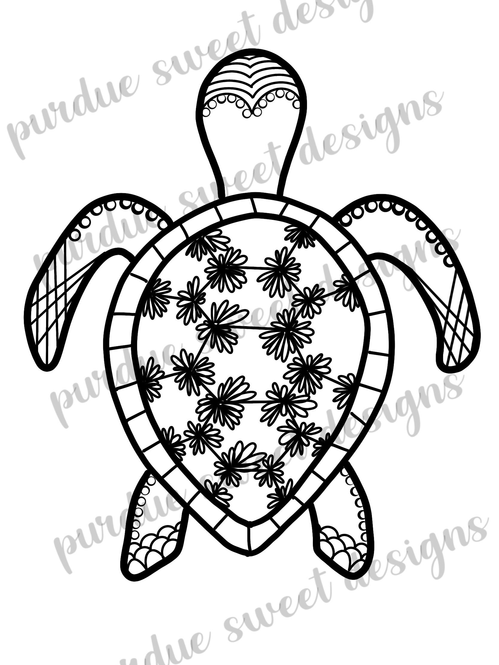 under the sea coloring pages etsy