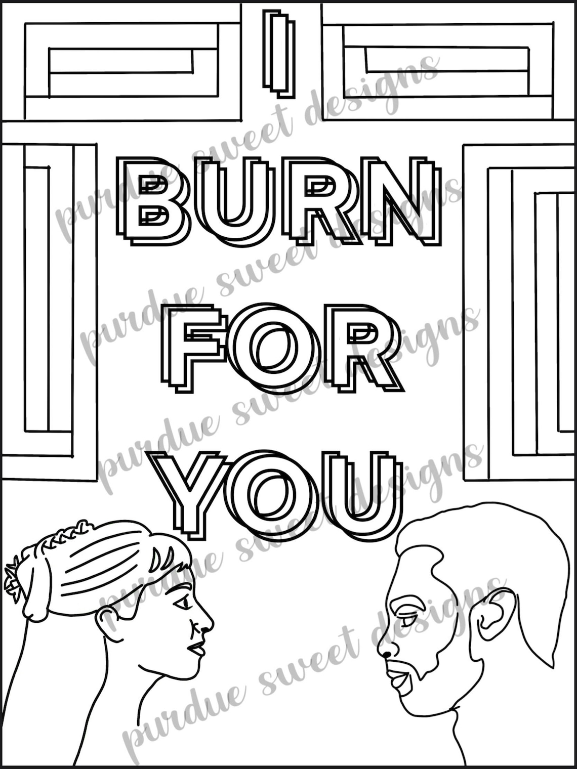 4 Bridgerton theme coloring pages | Etsy