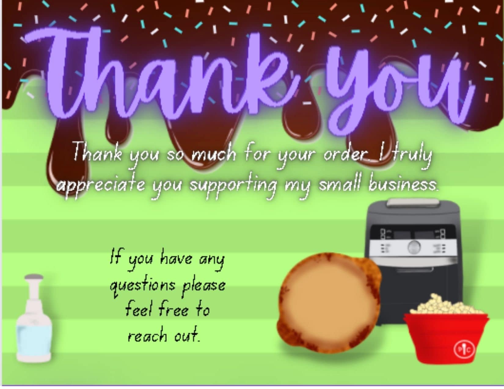 Pampered Chef Thank You for Your Order Post Card. 20 Cards Etsy Singapore