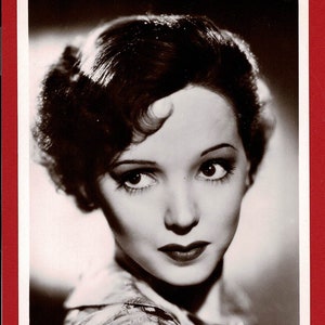 ジェシー・マシューズ - PICTUREGOER ポストカード - 映画スター - オリジナル映画女優ポストカード - 未使用の白黒写真カード (OS01)