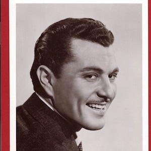 TONY MARTIN - PICTUREGOER Postkarte - Filmstar - Original Kino Film Schauspieler Postkarte - Hollywood - Unbenutzt (OS01)
