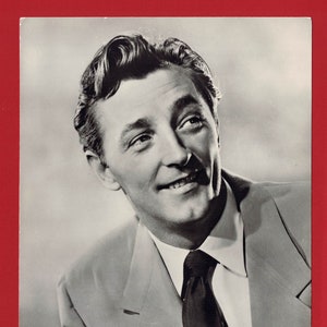 ROBERT MITCHUM - GROSSE Poster - Galerie Karte - Filmstar - Kino Film Schauspieler - Original Black & White R.K.O. Fotografische Karte (TI01)